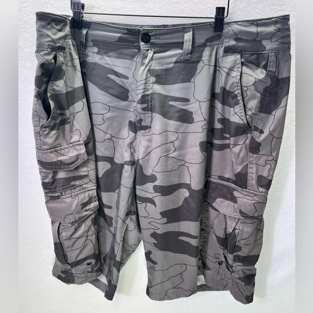 Denali Camo Quick Dry‎ Shorts Men’s 40 Stretch Fishing Summer Comfy 2000